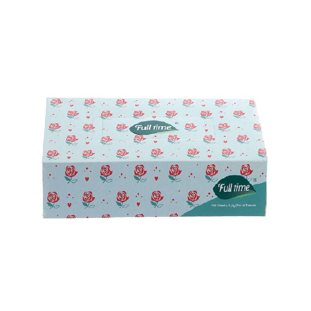 فول تایم دستمال کاغذی 100 برگ دولایه